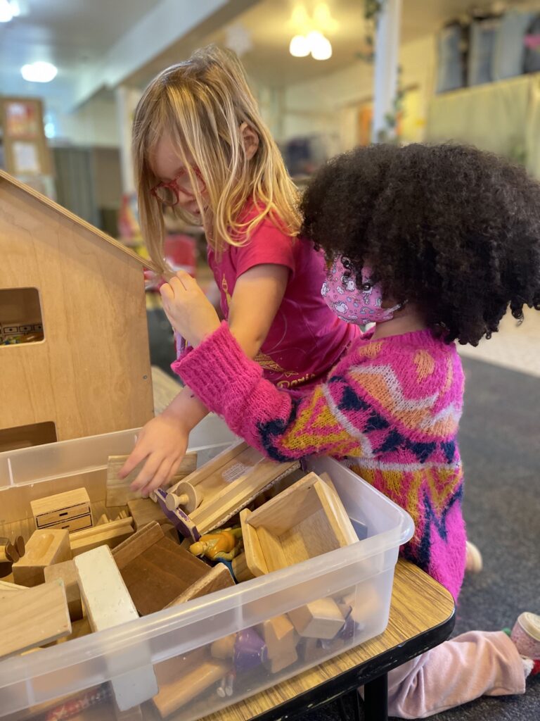 Cooperative Play based learning in White Center
